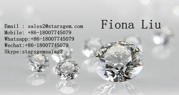 High Quality Vvs Clear Moissanite Stone