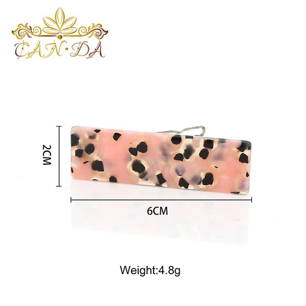 Hot Sale Cute Hair Accessories Acetate Acrylic Candy Colors Hair Pin Hair Stick for Girls/Kids