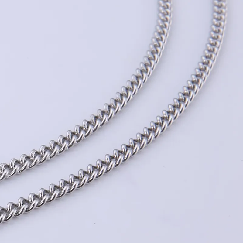 Hot Selling Stainless Steel Necklace Cuban Chain for Fashion Jewelry