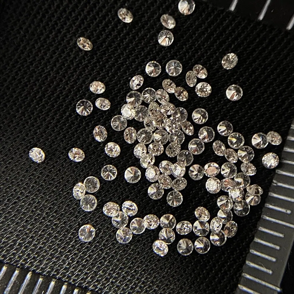 Hq Gems 0.01carat 1.3mm 100% Natural Diamond Fg Si-Vs Diamond Price Per Carat