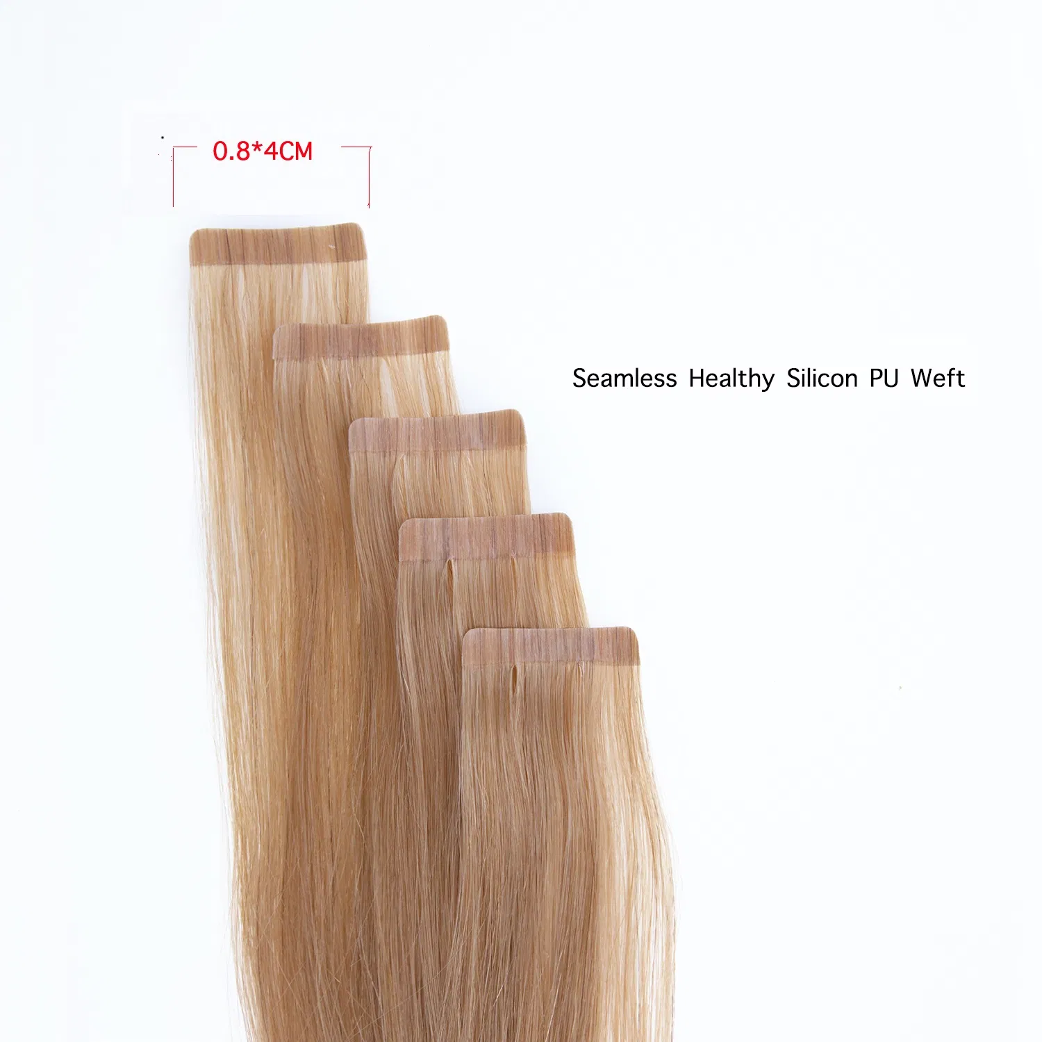 Human Hair Tape Extensions Machine Remy Hair Balayage Ombre Color Black Brown Double Sided Adhesive Invisible Tape Hair