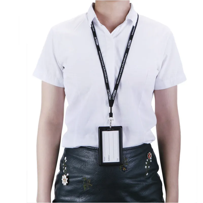 ID Card Holder with Lanyard, Tubular Lanyard, Polyester Lanyard