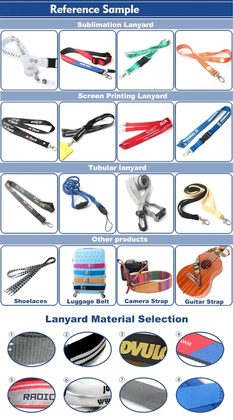 ID Card Holder with Lanyard, Tubular Lanyard, Polyester Lanyard