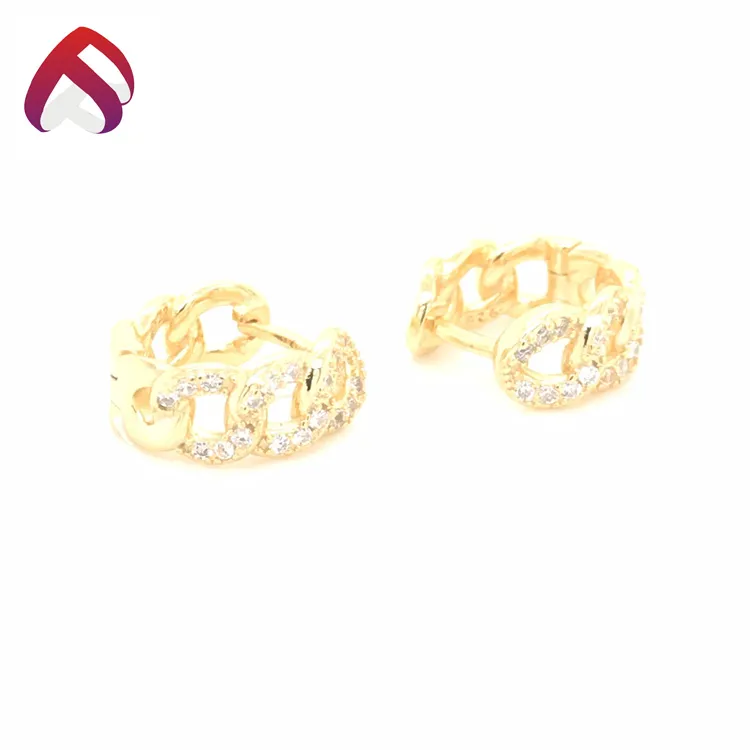 Interlocking Luxury Earrings S925 Female Fashion Personality Earrings French Bohemian Brand Jewelry