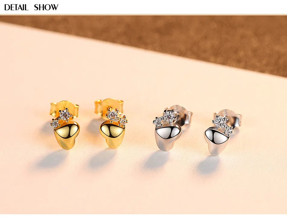 Jewelry Design 925 Silver Earrings Women Statement Earings Stud