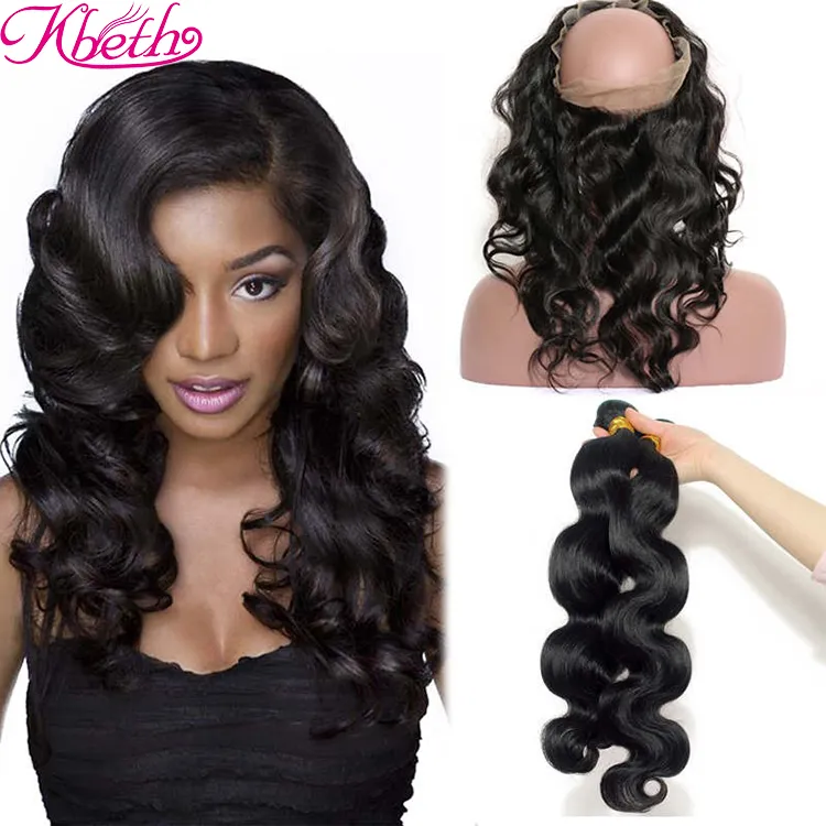Kbeth Cheap Aliexpress Remy Single Weft Cuticle Aligned Chinese Synthetic Hair Bundle
