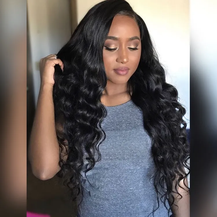 Kbeth Deep Wave HD Full Lace Wigs Human Hair Lace Front Peruvian 100% Virgin Hair 360 Lace Front Wigs for Black Wome Wholesale