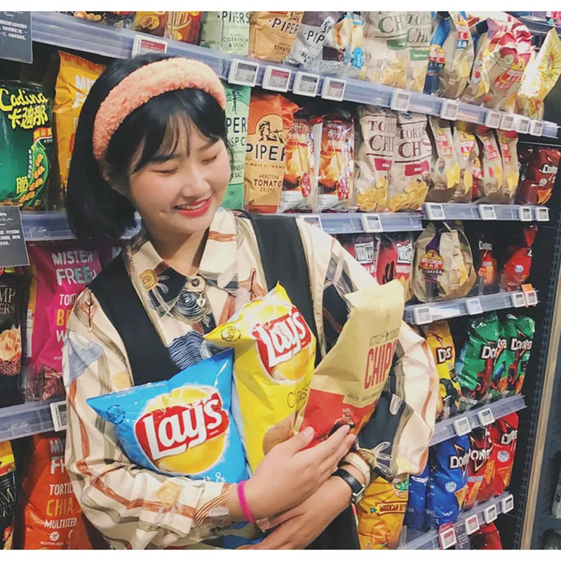 Lamb Plush Hairband Candy Cute Furry Wide Headband Hair Accessories Women