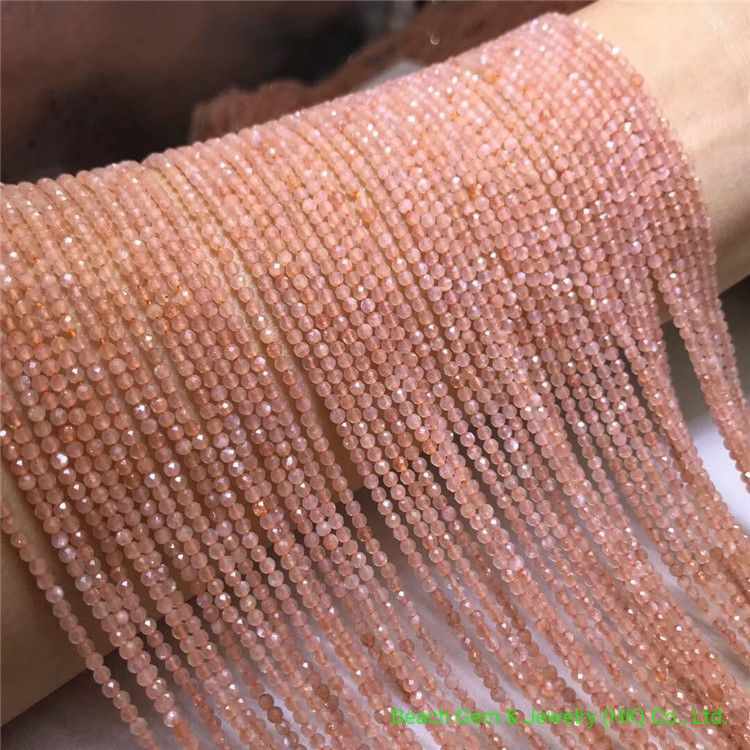 Lapis Gemstone Beads Round 2mm Faceted Cut for Jewelry