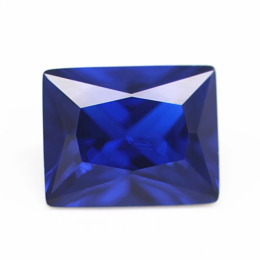 Loose Spinel 113# Blue Synthetic Sapphire for Jewelry Set
