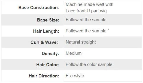Lx192 Kinky Curl U-Part Full Cap Machine Weft Wig Human Hairpiece