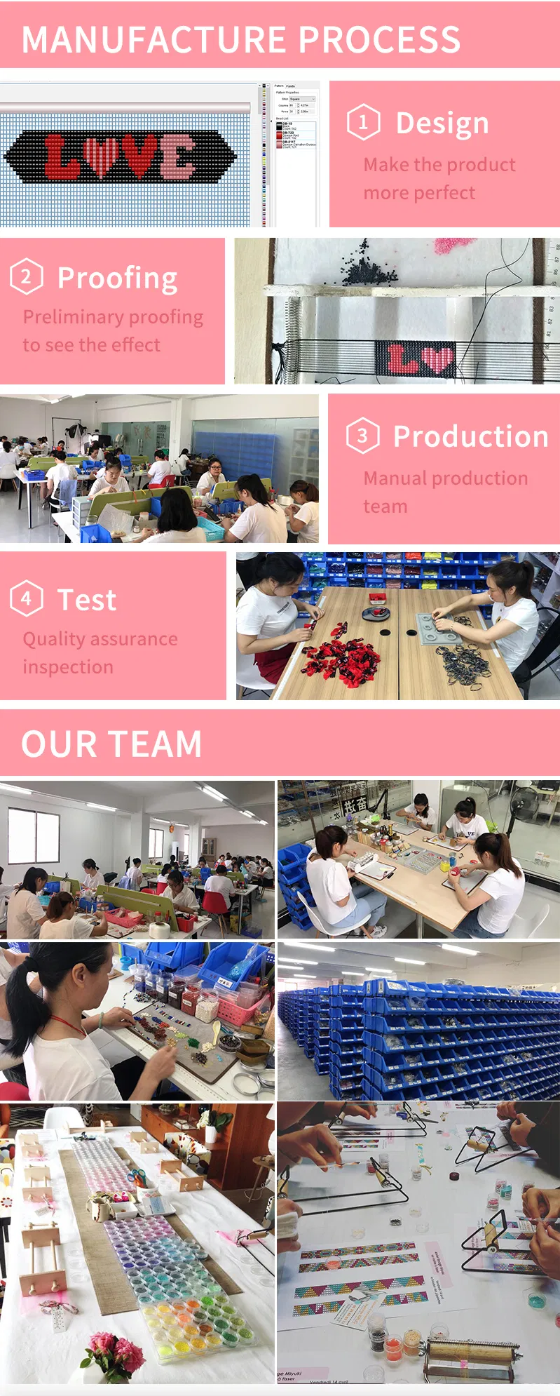 Mlgm Crystal Bead Jewelry Newest Design Simple Bohemian Amazon Love Letters Color Beading Polymer Clay Beads Bracelet for Lady Gift China Original Factory