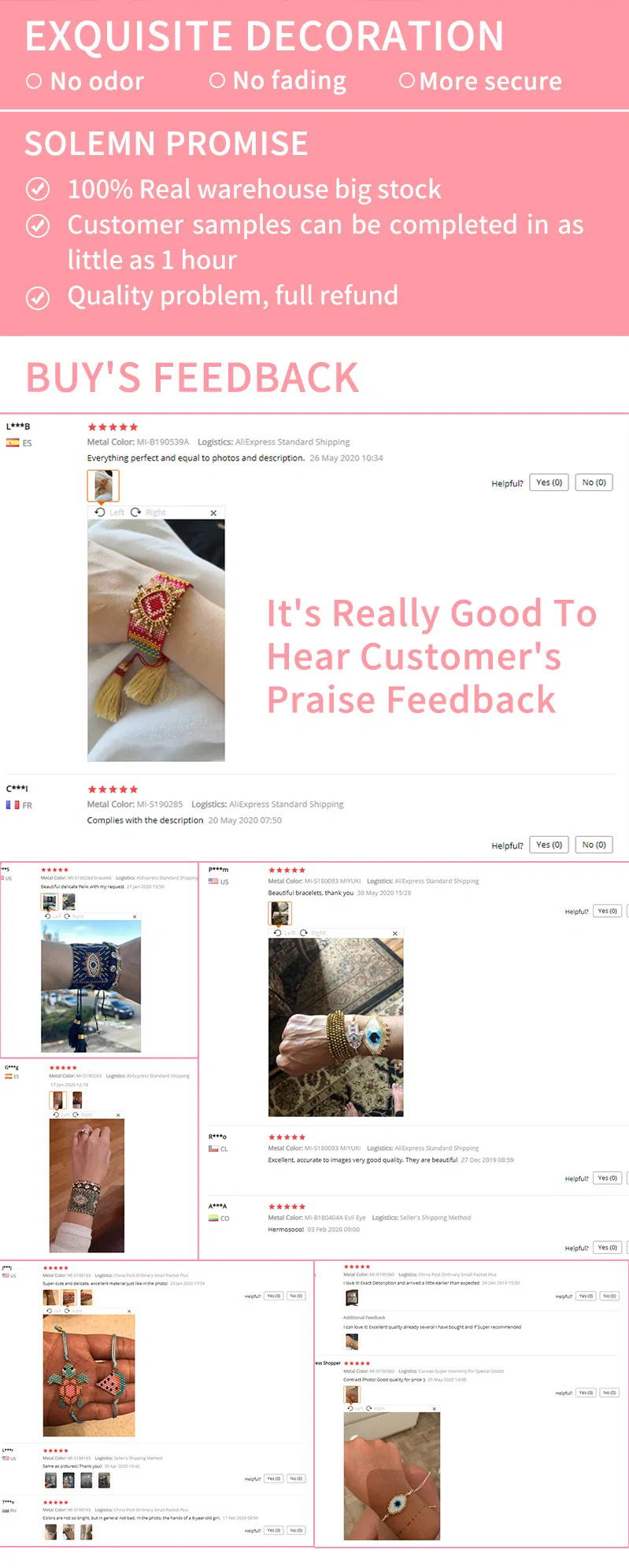 Mlgm Miyuki Tila Bracelet for Women Evil Eye Fine Rope Jewellery Cross Love Pulseras Gift CZ Imitation Piercing Jewelry Rhinestone Bracelets Wholesale