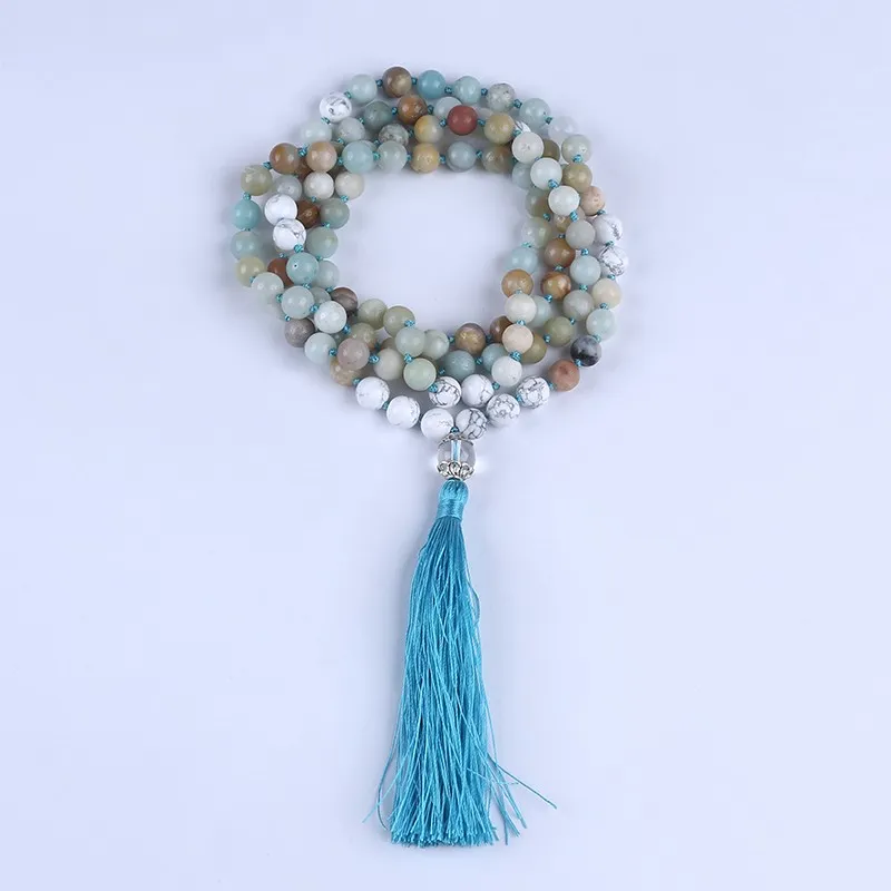 New Beautiful Amazonite Bead Necklace