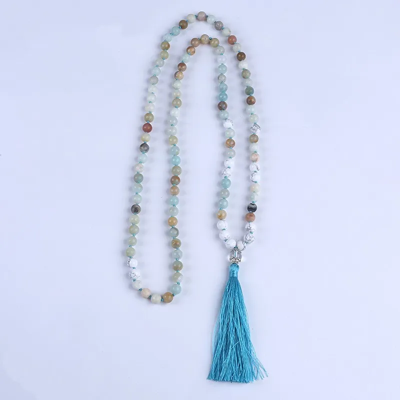 New Beautiful Amazonite Bead Necklace