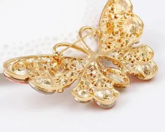 New Design Fashion Flower Metal Brooch