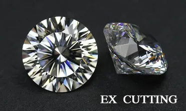 Octgon Cut Cubic Zirconia Ice Cut Gemstone Aqua Blue