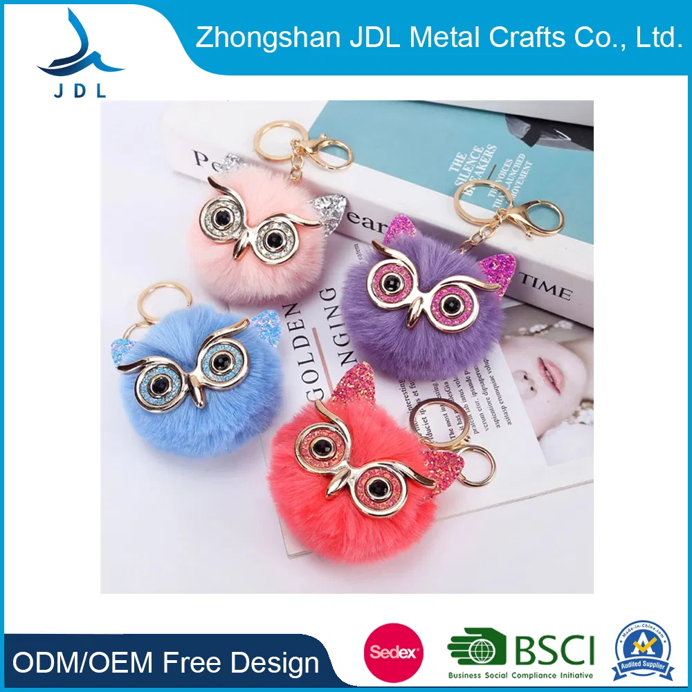 OEM From China Items Jeep Ring Sneaker Jordan Beanie Fake Fox Real Rabbit Fur Key Plush Jdm Jewelry Holder Wrangler Japanese POM Poms Keychain