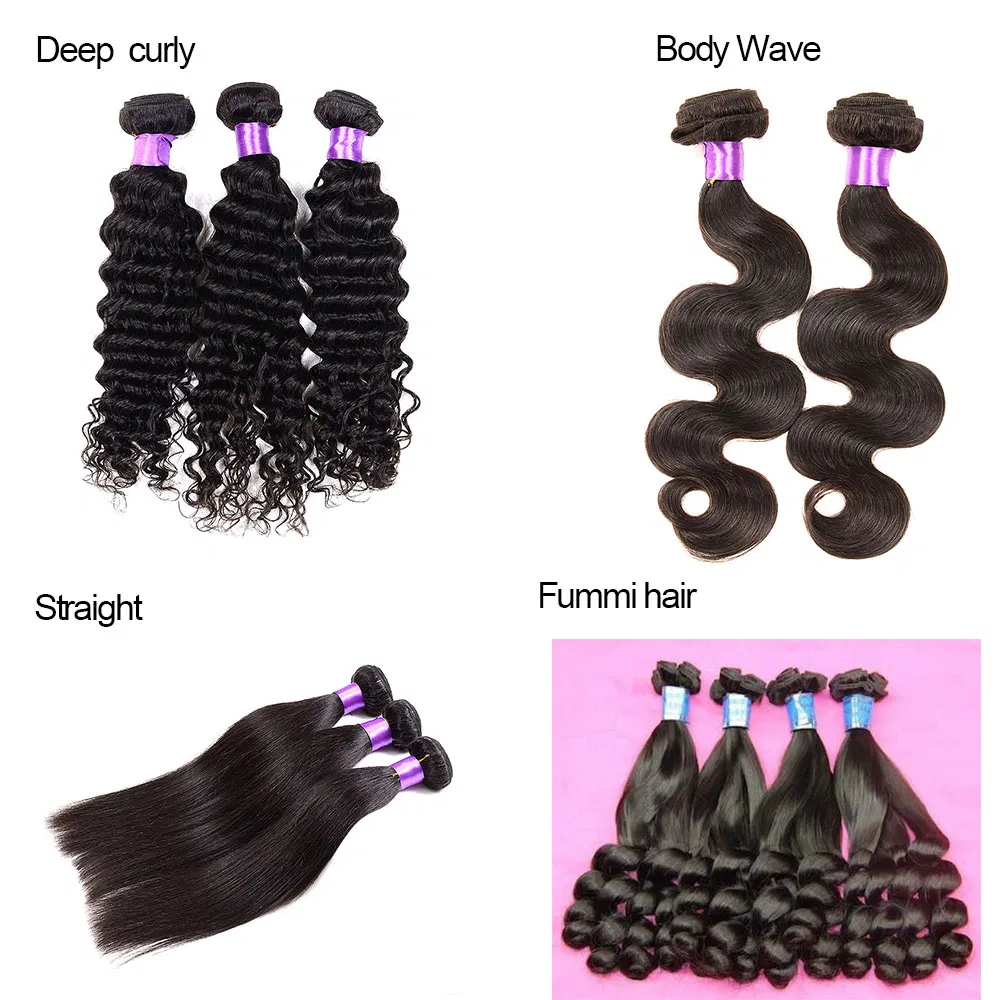 Ombre Brazilian Hair 3 Tone Ombre Human Hair Weave 1b/4/27# 1b/4/30# 7A Brazilian Body Wave Virgin Hair 1PC
