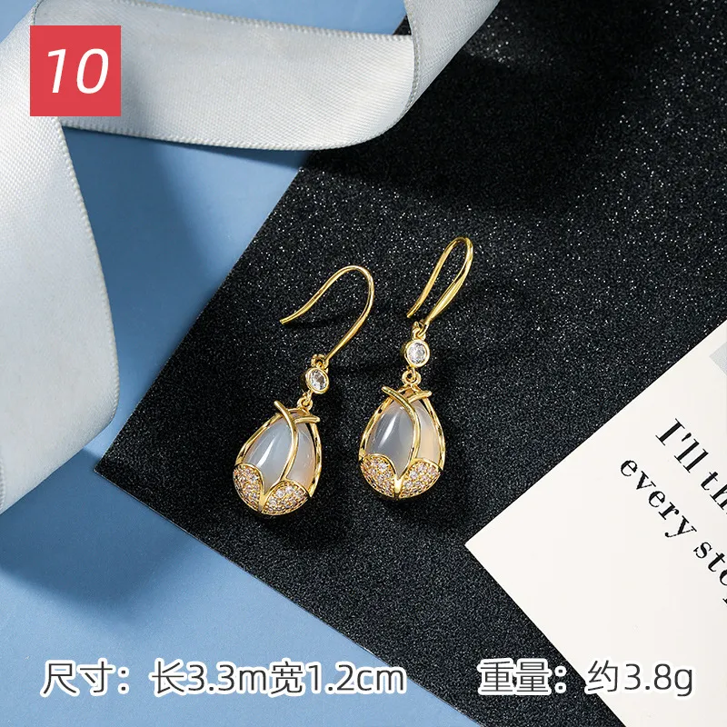 Opal Earrings Xuping Jewelry Earrings Ladies Earring