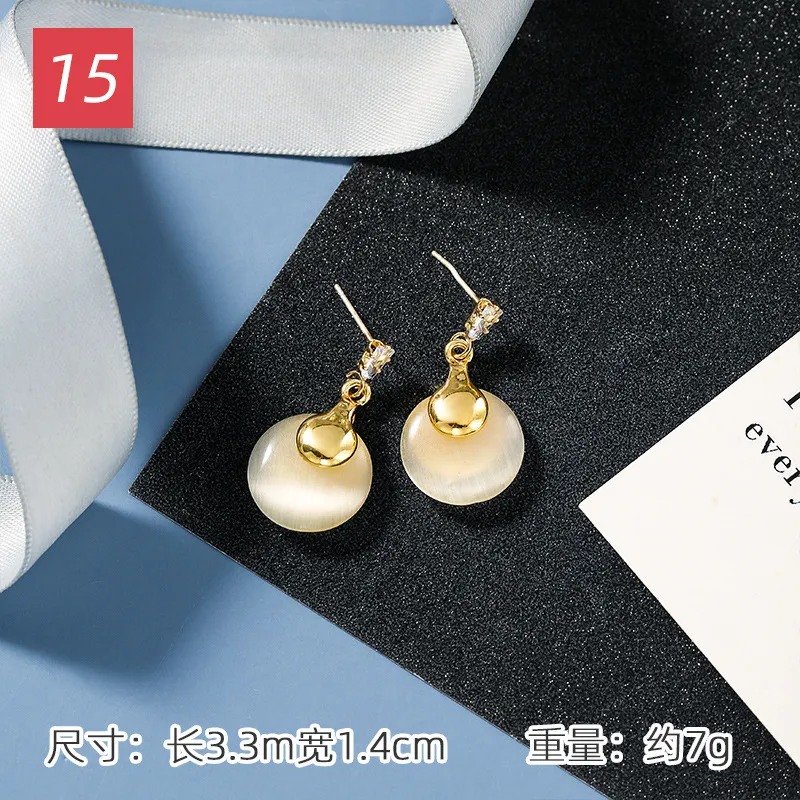 Opal Earrings Xuping Jewelry Earrings Ladies Earring