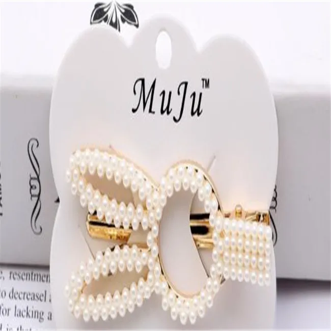 Pearl Hairpin Temperament Side Clip Popular Headdress Boutique