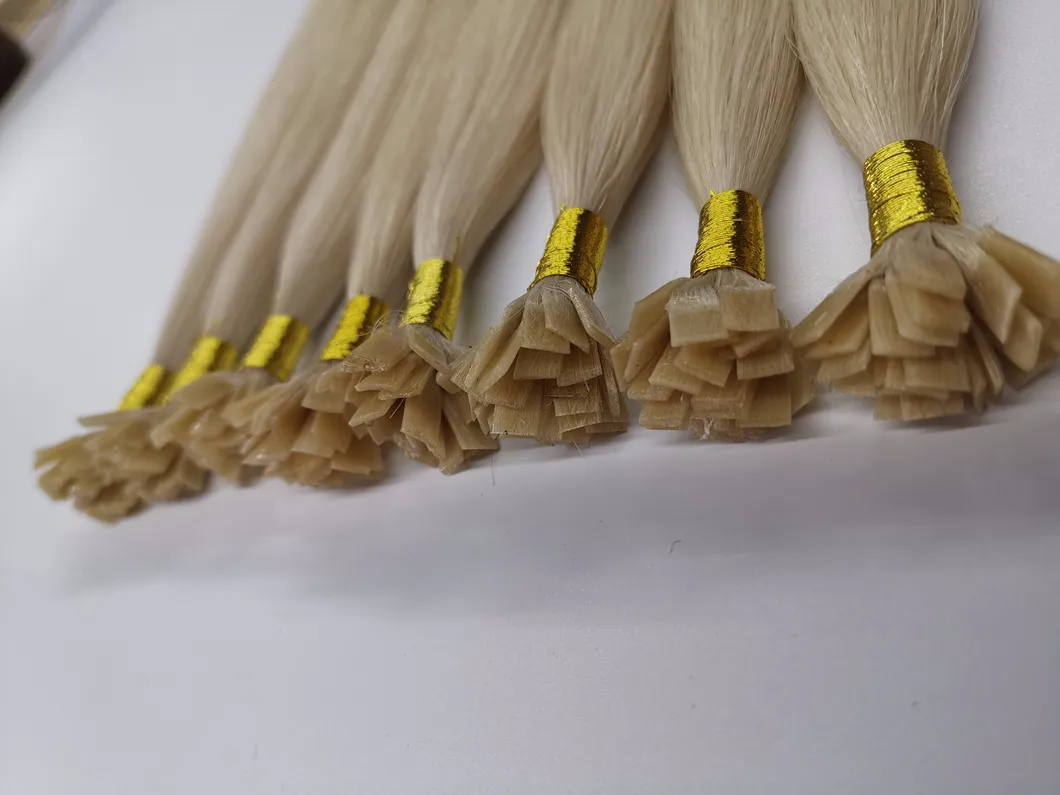 Pre Bonded Hair Nail/U Tip Real Hair Extensions Silky Straight Keratin Fusion Hair 100g/