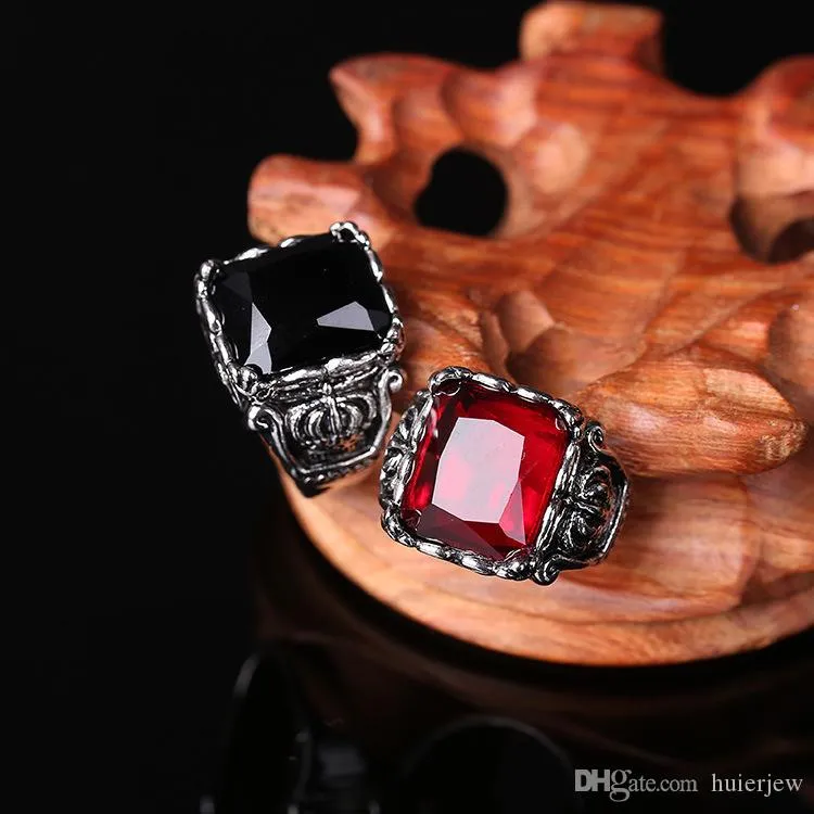 Pretty Stainless Steel Rings Silver Brand Demon Eye Vintage Mens Punk Ring China Wholesale Stainless Steel Jewelry Steampunk Men′s Rings