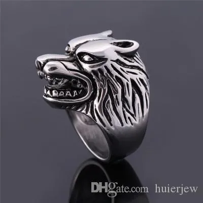 Pretty Stainless Steel Rings Silver Brand Demon Eye Vintage Mens Punk Ring China Wholesale Stainless Steel Jewelry Steampunk Men′s Rings