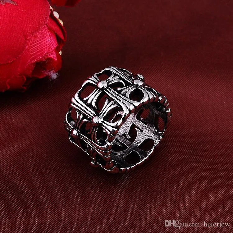 Pretty Stainless Steel Rings Silver Brand Demon Eye Vintage Mens Punk Ring China Wholesale Stainless Steel Jewelry Steampunk Men′s Rings