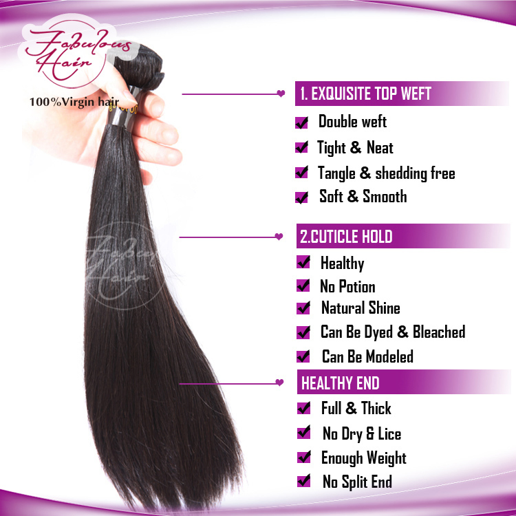 Silky Straight Bundles Soft Human Hair Bundles for Women