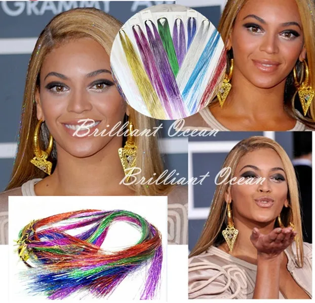 Sparkly Hair Accessories Hair Tinsel Glitter Hair Twinkle Tinsel Party Supply