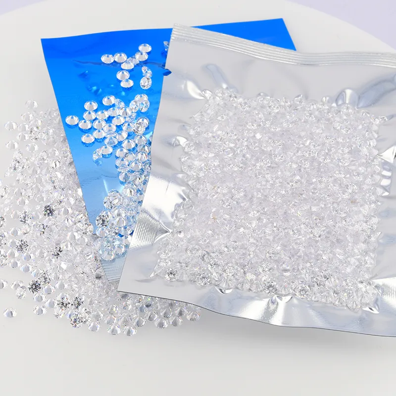 Star Cut Cubic Zirconia 8 Hearts and 8 Arrows CZ