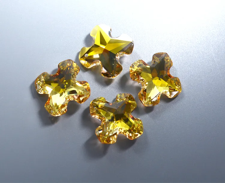 Top Quality Crystal Loose Beads Sparkling Faceted Glass Beads for Decoration Pendant