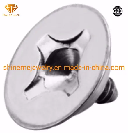 Top Quality Jewelry Stainless Steel Titainium Body Piercings Circle Microdermal Tp1918