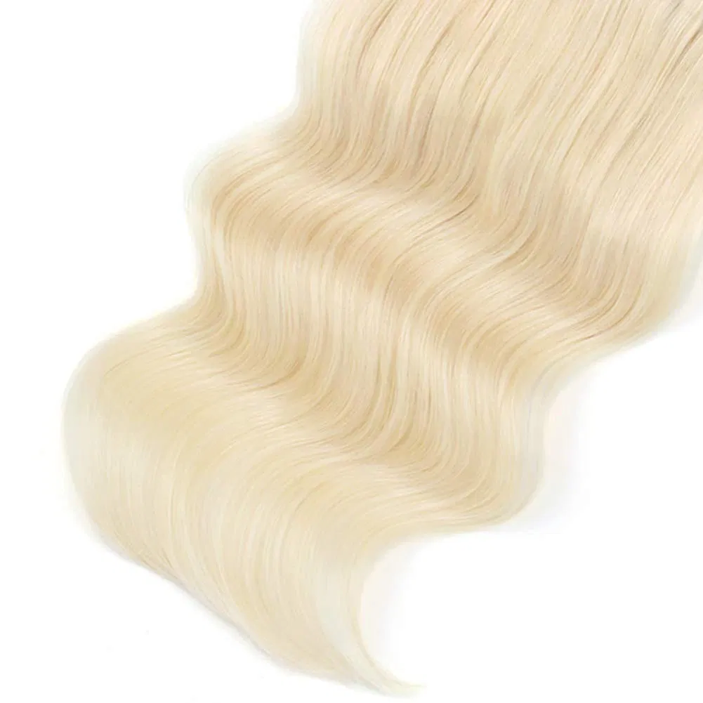 Trendy Hair Extensions, Ash Brown Fading Into Platinum Blonde B8-60, 120 Gram 20 Inch