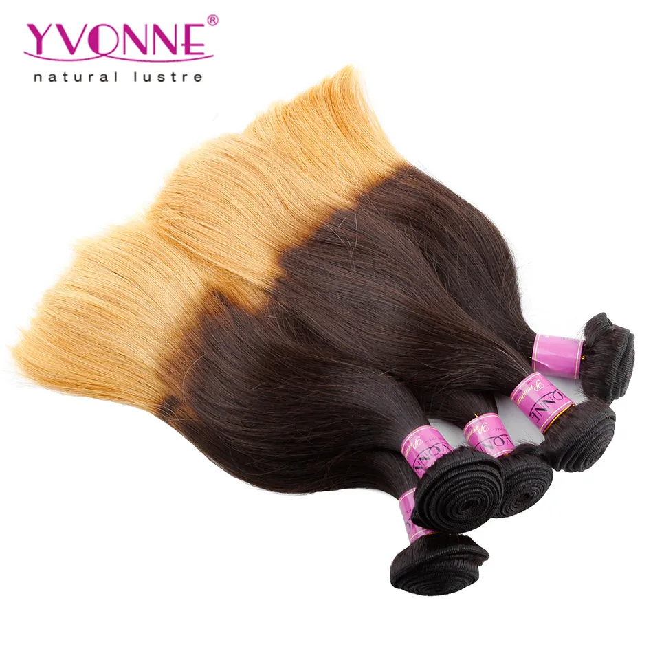 Two Tone Color T1b/30 Peruvian Ombre Human Hair