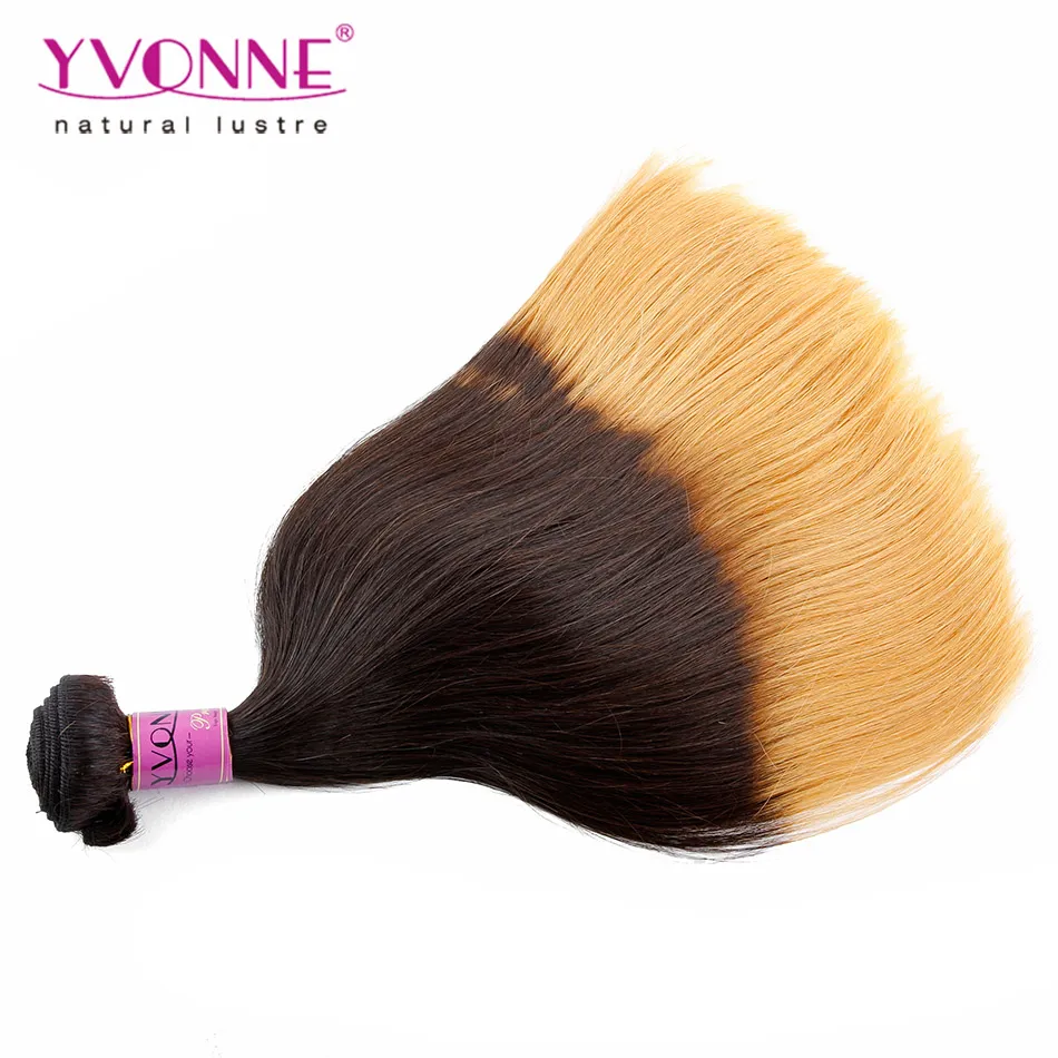 Two Tone Color T1b/30 Peruvian Ombre Human Hair