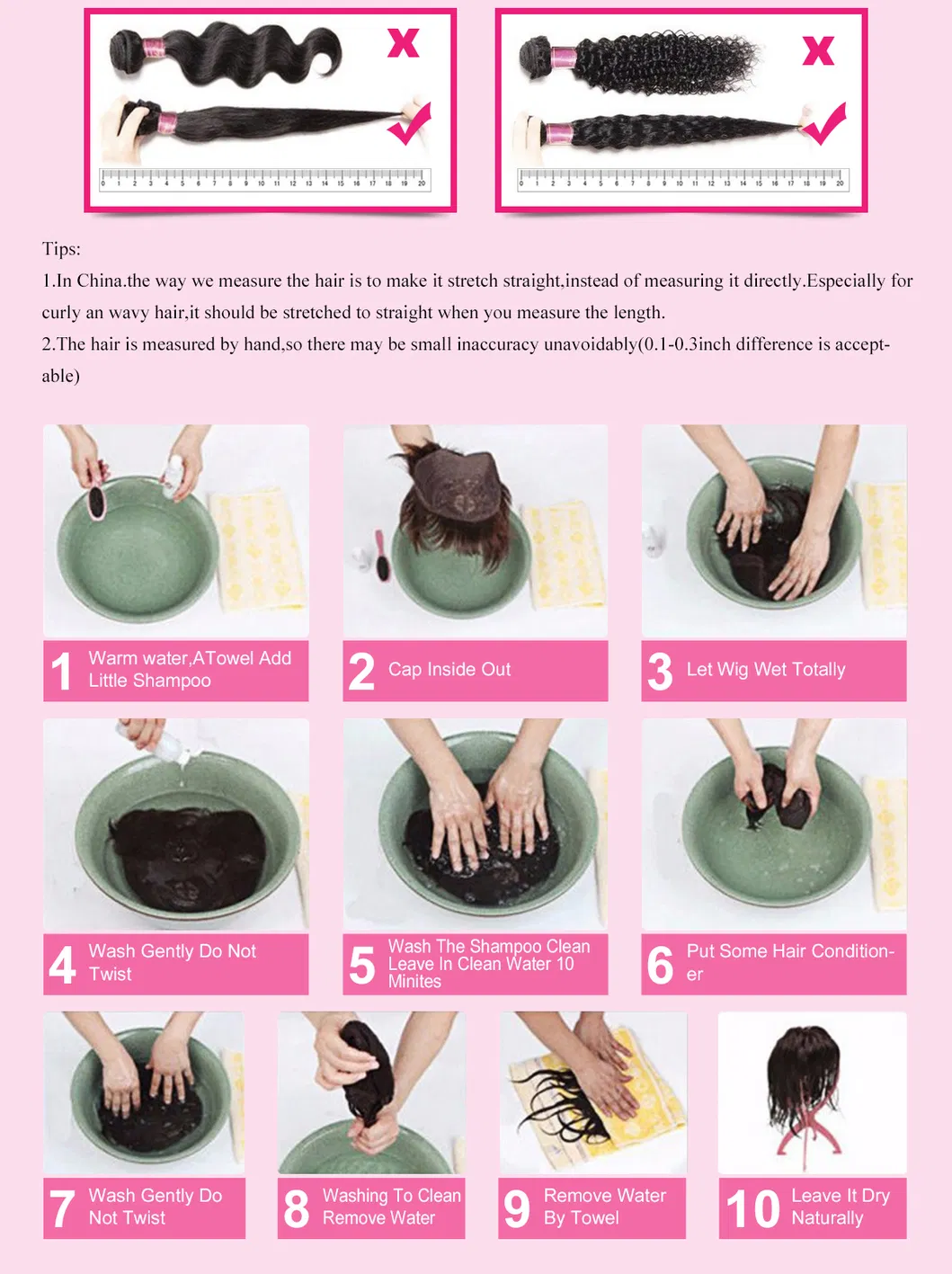 Wendy Hair Human Hair Wig Hair Bundles Hair Extension