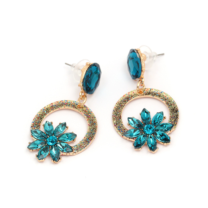 Wholesale 2021 Top Design Women Fashion Jewelry Accessories Fashion Colorful Crystal Earrings