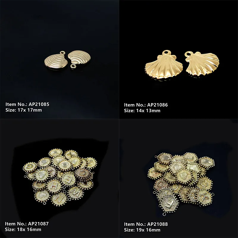 Wholesale Gold Stainless Steel Letter a-Z Initial Necklace for Women Alphabet Pendant Accessories Ap210085_88