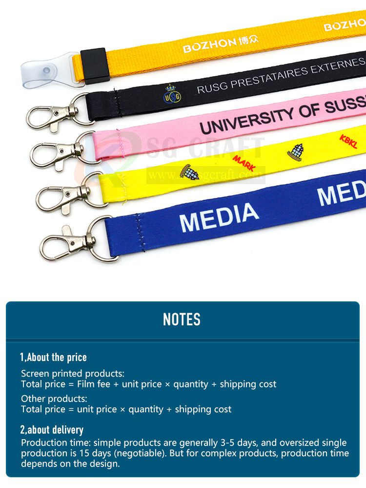 Wholesale Promotional Gift Custom Sublimation Heated Transfer Printing Polyester Lanyard Wristband