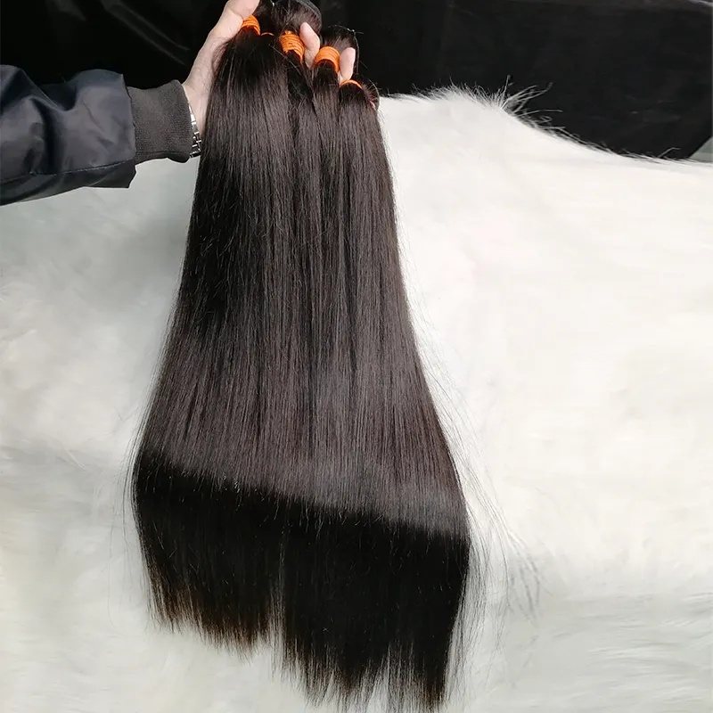 Wholesale Straight Cheap Brazilian Hair Weave Natural Human Hair Extension Remy Human Hair Bundles