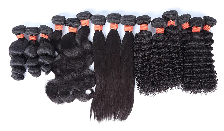 Wholesale Straight Cheap Brazilian Hair Weave Natural Human Hair Extension Remy Human Hair Bundles