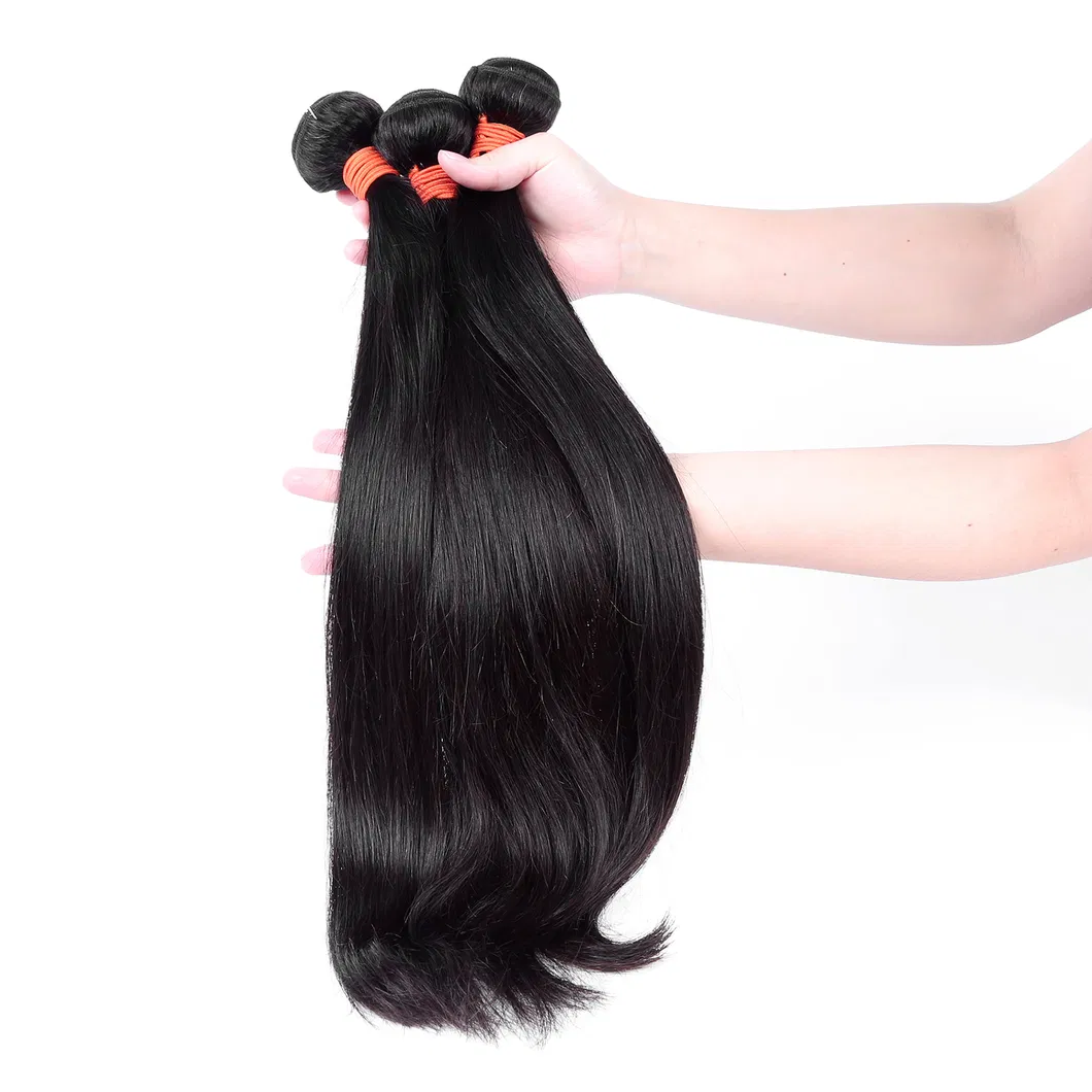 Wholesale Straight Cheap Brazilian Hair Weave Natural Human Hair Extension Remy Human Hair Bundles
