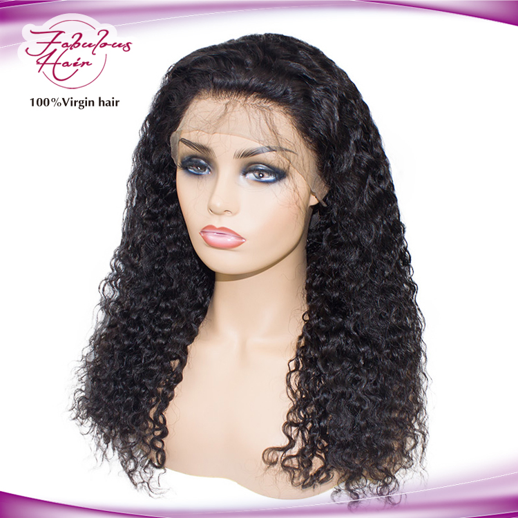 Wigs Water Wave Cutlicle Aligned Human Hair Wigs Brazilian Hair Wigs